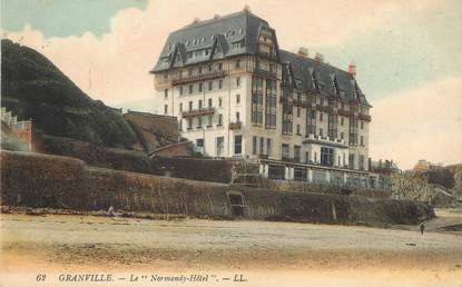 / CPA FRANCE 50 "Granville,  le Normandy hôtel"