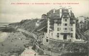 50 Manche / CPA FRANCE 50 "Granville,  le Normandy hôtel, la plage et le plat Gousset"