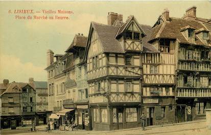 CPA FRANCE 14 "Lisieux, Place du Marché au beurre"