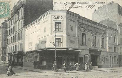 / CPA FRANCE 92 "Levallois Perret, le casino"