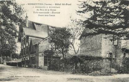 / CPA FRANCE 85 "Noirmoutier, hôtel Saint Paul"