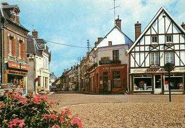 / CPSM FRANCE 27 "Saint André de l'Eure, rue du Chanoine Boulogne "