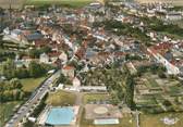 28 Eure Et Loir / CPSM FRANCE 28 "Auneau, vue aérienne, la piscine"