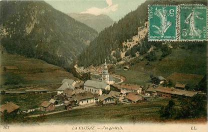 CPA FRANCE 74 "La Clusaz"