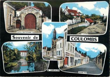 / CPSM FRANCE 28 "Souvenir de Coulombs"