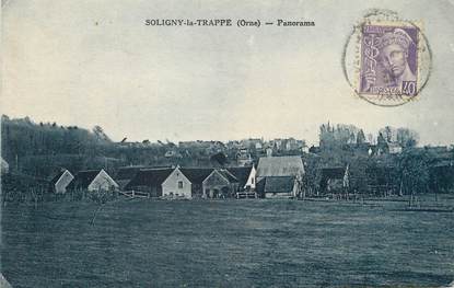 / CPA FRANCE 61 "Soligny la Trappe, panorama"