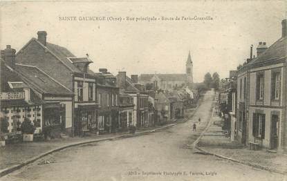 / CPA FRANCE 61 "Saint Gauburge, rue principale"