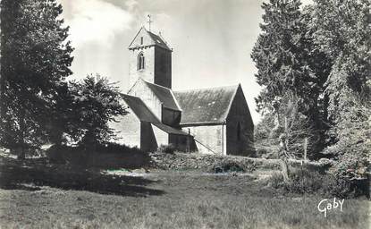 / CPSM FRANCE 61 "Saint Denis sur Sarthon, l'église"