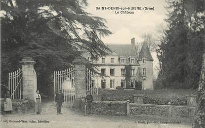 / CPA FRANCE 61 "Saint Denis sur Huisne, le château"