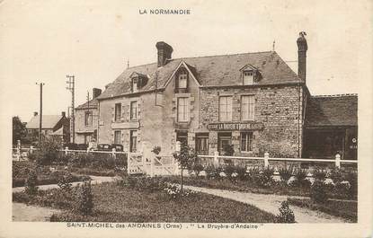 / CPA FRANCE 61 "Saint Michel des Andaines, la Bruyère Andaine"