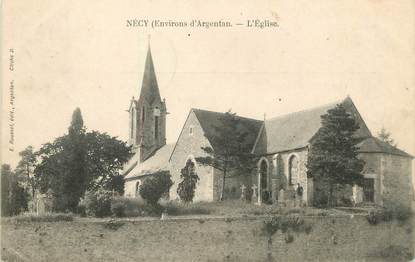 / CPA FRANCE 61 "Nécy, l'église"