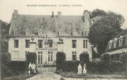 / CPA FRANCE 61 "Maison Maugis, le château"