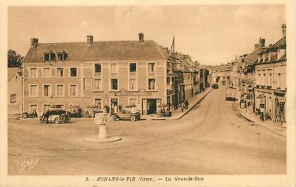 / CPA FRANCE 61 "Nonant le Pin, la grande rue"