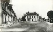 61 Orne / CPSM FRANCE 61 "Moulins La Marche, route de la gare, route de Sainte Gauburge"