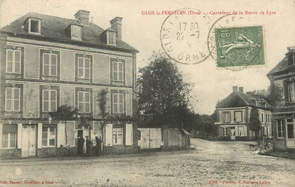 / CPA FRANCE 61 "Glos la Ferrière, carrefour de la route de Lyre"