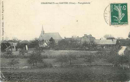 / CPA FRANCE 61 "Champeaux sur Sarthe, vue générale"