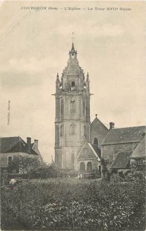 / CPA FRANCE 61 "Courgeon, l'église"