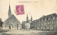 61 Orne / CPA FRANCE 61 "La Chapelle Montligeon, la place"