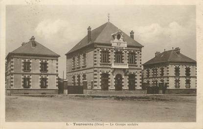 / CPA FRANCE 61 "Tourouvre, le groupe scolaire"