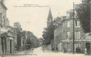 61 Orne / CPA FRANCE 61 "Tinchebray, entrée de la grande rue"