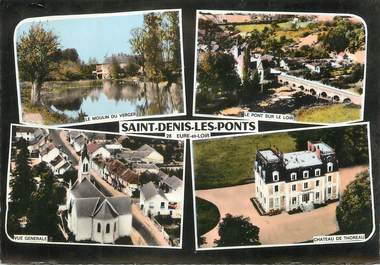/ CPSM FRANCE 28 "Saint Denis Les Ponts"