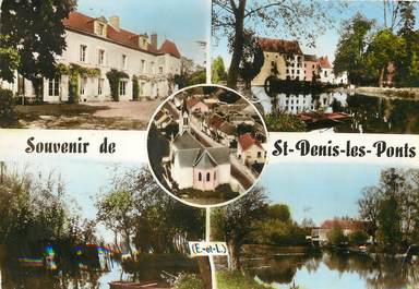/ CPSM FRANCE 28 " Saint Denis Les Ponts"