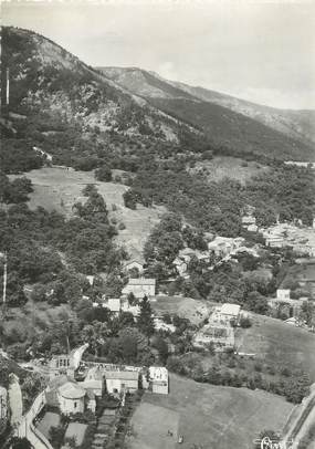 / CPSM FRANCE 30 "Concoules, vue générale aérienne et le Mont Lozère"