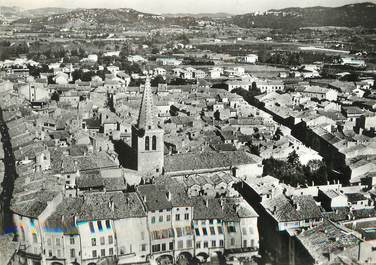 / CPSM FRANCE 30 "Bagnols sur Cèze, centre ville, l'église"