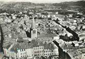 30 Gard / CPSM FRANCE 30 "Bagnols sur Cèze, centre ville, l'église"