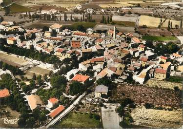 / CPSM FRANCE 30 "Barjac, vue générale aérienne"