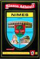 30 Gard / CPSM FRANCE 30 "Nîmes" / BLASON ADHESIF