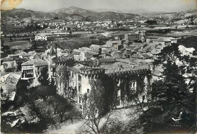 / CPSM FRANCE 30 "Saint Victor de Malcap, vue générale, le château"