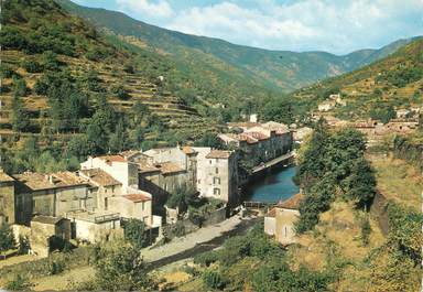 / CPSM FRANCE 30 "Valleraugue, Mont Aigoual, vue générale et le lac"