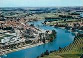 31 Haute Garonne / CPSM FRANCE 31 "Cazères, vue générale aérienne"