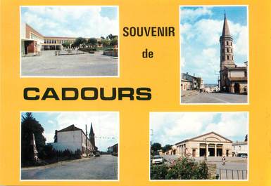 / CPSM FRANCE 31 "Souvenir de Cadours"