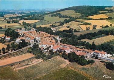 / CPSM FRANCE 31 "Beaumont sur Leze, vue générale aérienne "