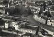 / CPSM FRANCE 31 "Saint Gaudens, vue aérienne sur le jardin public et le lycée"