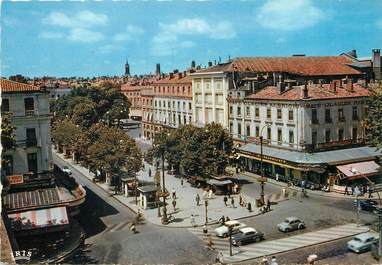 / CPSM FRANCE 31 "Toulouse, allées F Roosevelt et place Wilson"