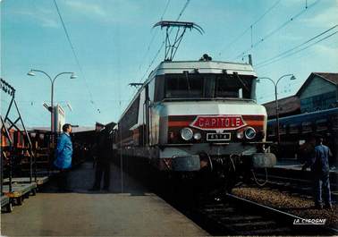 / CPSM FRANCE 31 "Toulouse, le Capitole" / TRAIN