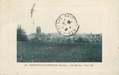 / CPA FRANCE 72 "Gesnes Le Gandelin, le bourg"