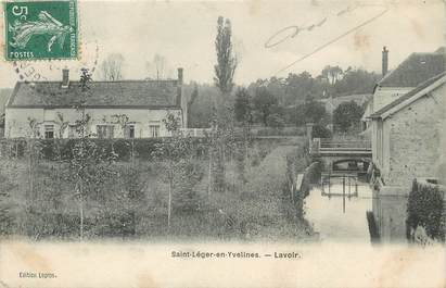 / CPA FRANCE 78 "Saint Léger en Yvelines, le lavoir"