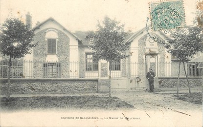 / CPA FRANCE 78 "La Mairie de Mallemont"