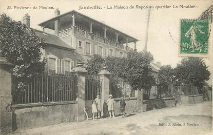 / CPA FRANCE 78 "Jambille, la maison de repos au quartier Le Moutier"