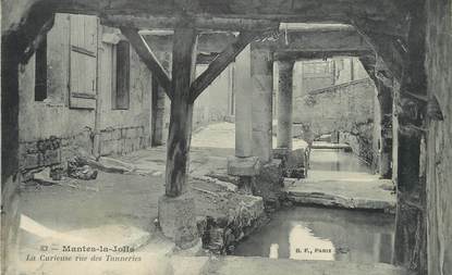 / CPA FRANCE 78 "Mantes La Jolie, rue des Tanneries"