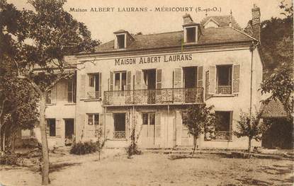 / CPA FRANCE 78 "Méricourt, maison Albert Laurans"