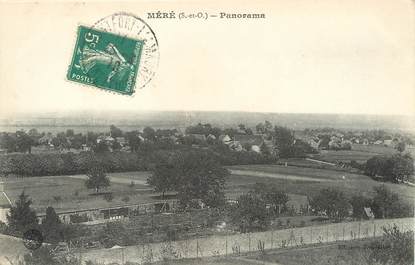 / CPA FRANCE 78 "Méré, panorama"