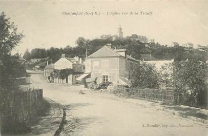 / CPA FRANCE 78 "Châteaufort, l'église"