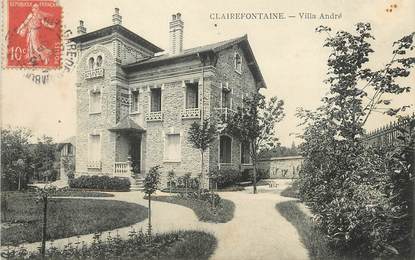 / CPA FRANCE 78 "Clairefontaine, villa André "