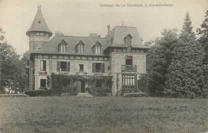 / CPA FRANCE 78 "Clairefontaine, château de la Coudraie"