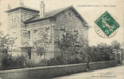 / CPA FRANCE 78 "Clairefontaine, villa  André"